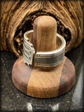 1932 “Friendship Medality” Vintage Silver-Plated Spoon Ring