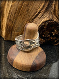 1951 “Inspiration Magnolia” Vintage Silver-Plated Spoon Ring