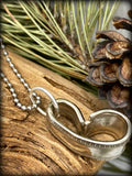 Vintage Heart Spoon Necklace
