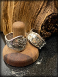 1951 “Inspiration Magnolia” Vintage Silver-Plated Spoon Ring
