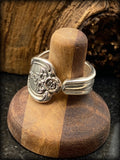 1951 “Inspiration Magnolia” Vintage Silver-Plated Spoon Ring