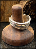 1951 “Inspiration Magnolia” Vintage Silver-Plated Spoon Ring