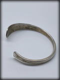 1941 Rogers "Priscilla Lady Ann" Fruit Pattern Vintage Silver-Plated Ice Tea Spoon Bangle Bracelet