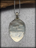 “She will move mountains” Spoon Necklace