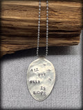 “All You Need Is Love” Vintage Spoon Necklace
