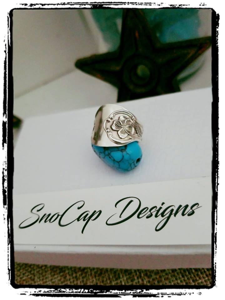 Sterling Silver Salt Ring ~ Spoon Ring - Montana Jewelry - SnoCap Designs