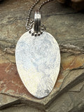 Dragonfly “Just Breathe” Vintage Spoon Necklace
