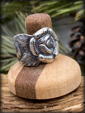 Silver-Plated Vintage Spoon Ring