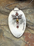 Dragonfly “Serenity” Spoon Necklace