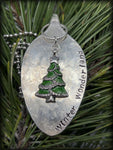 “Winter Wonderland” Christmas Tree Spoon Head Necklace