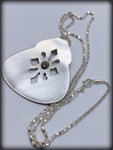 Vintage Silver-Plated Silverware Necklace
