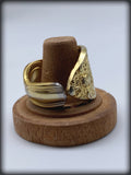 Gold Tone Spoon Ring