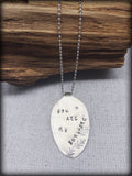 “You are My Sunshine” Vintage Spoon Necklace