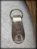 Shell Montana Heart Spoon Handle Keychain