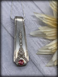 Silver Plated Spoon Handle Necklace