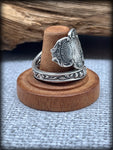 Kansas Sterling Silver Spoon Ring Size 7.5