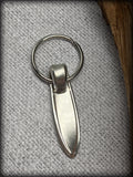 Decorated Oval Spoon Handle Keychain