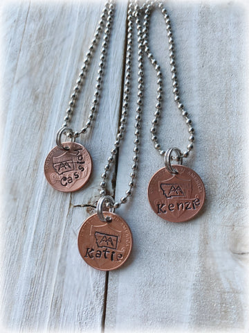 Lucky penny necklace