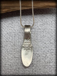 "Grateful" Spoon Handle Necklace