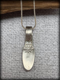 "Grateful" Spoon Handle Necklace