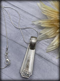 Silver Plated Spoon Handle Necklace