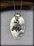 Wild Soul Horse Riding Spoon Head Necklace